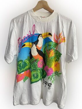 Vintage Brasil Toucan T-Shirt